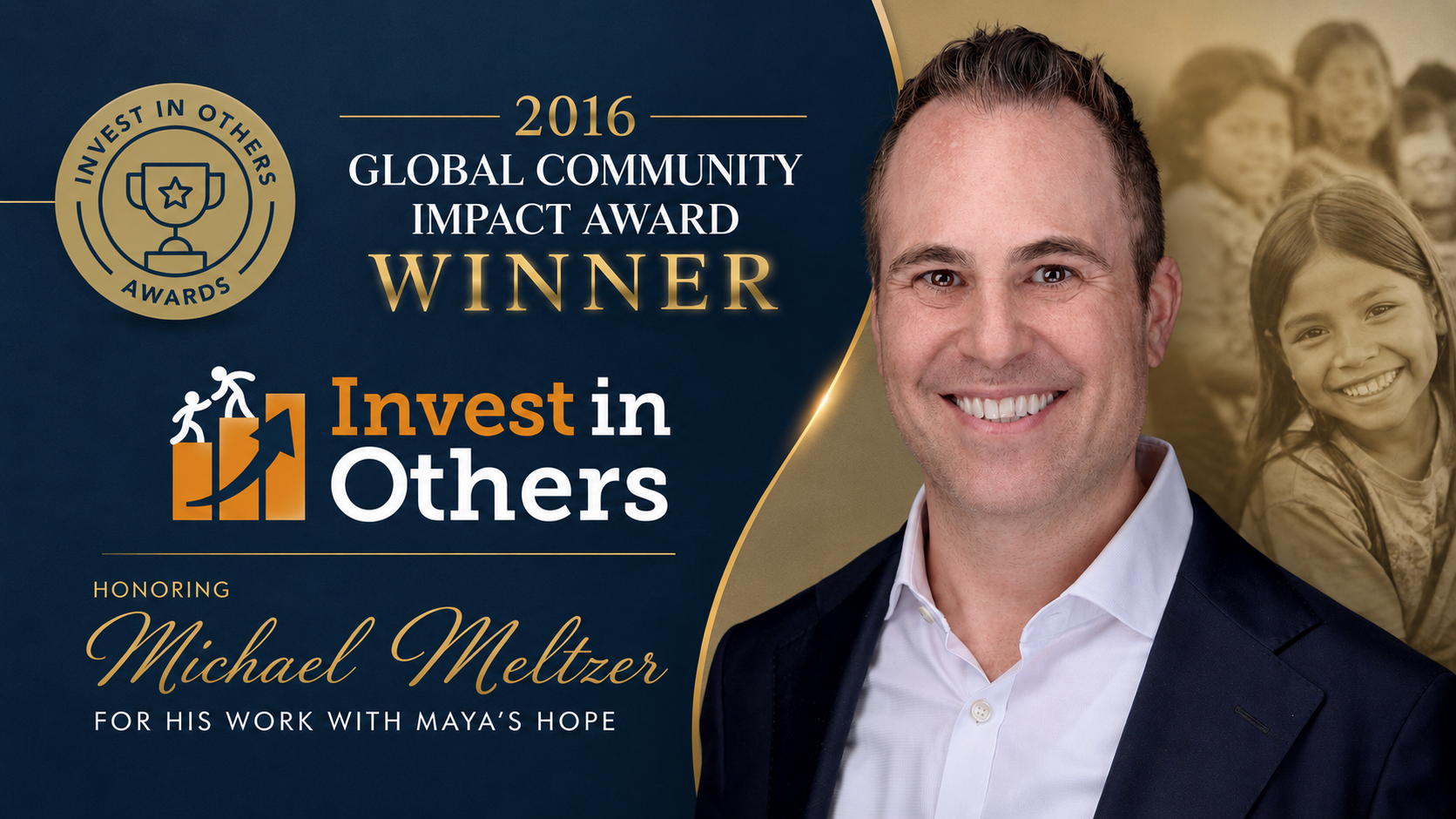 2016 Global Community Impact Award Winner – Invest in Others